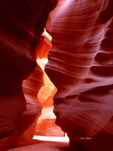 had some slot canyons just