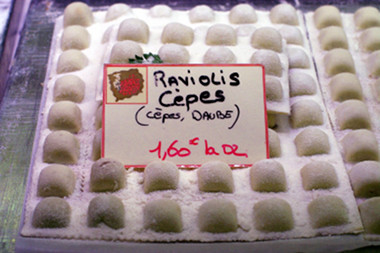 Ravioli at the Provencal Market in Antibes, France