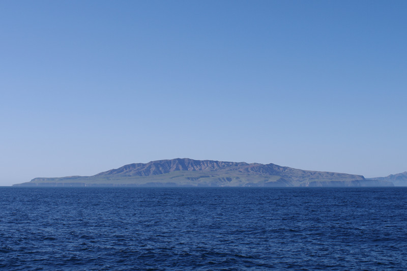 Approaching Santa Cruz Island, part of Channel Islands National Park