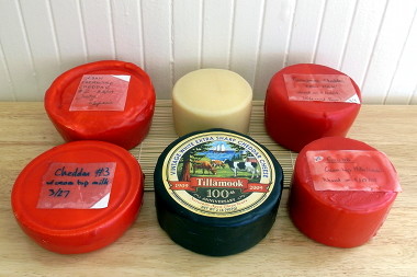 Our cheese cave inventory, circa June 2009