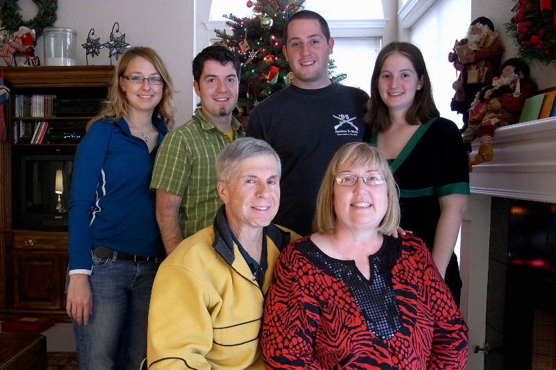 Christmas 2008 family photo
