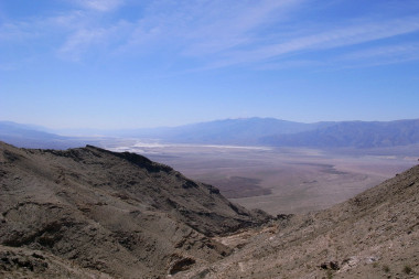 Sweeping view of Death Valley above the Keane Wonder Mine