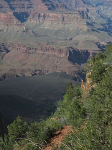 close up of plateau point, where i was earlier