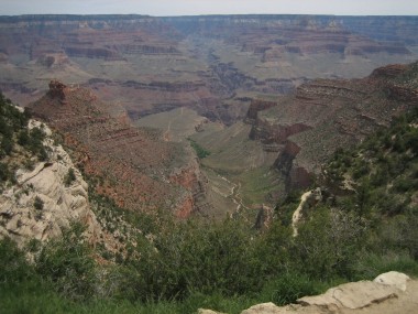 the trail was replete with beautiful vistas