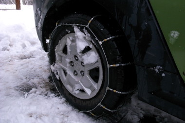 Honda element awd snow chains #2