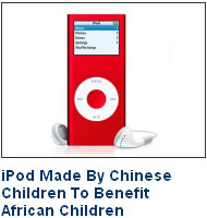 iPod Made By Chinese Children To Benefit African Children