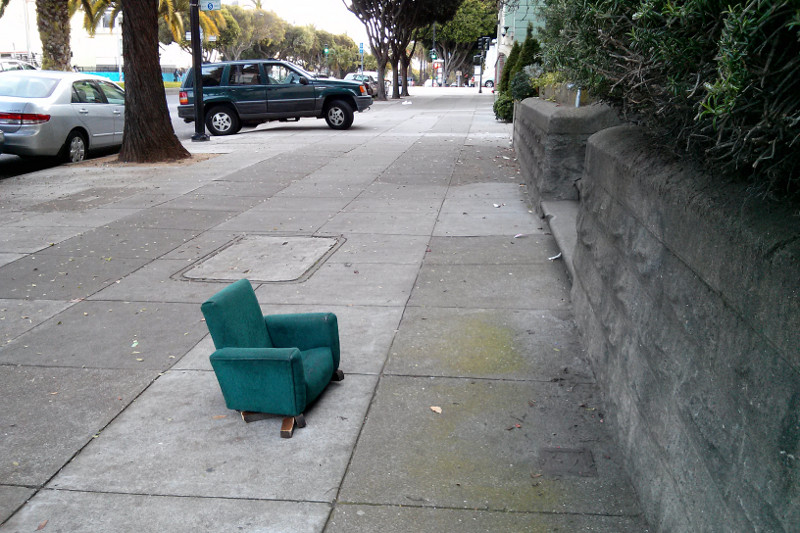 Small armchair in the mission