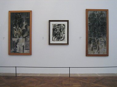 Cubism paintings at the Musee Picasso
