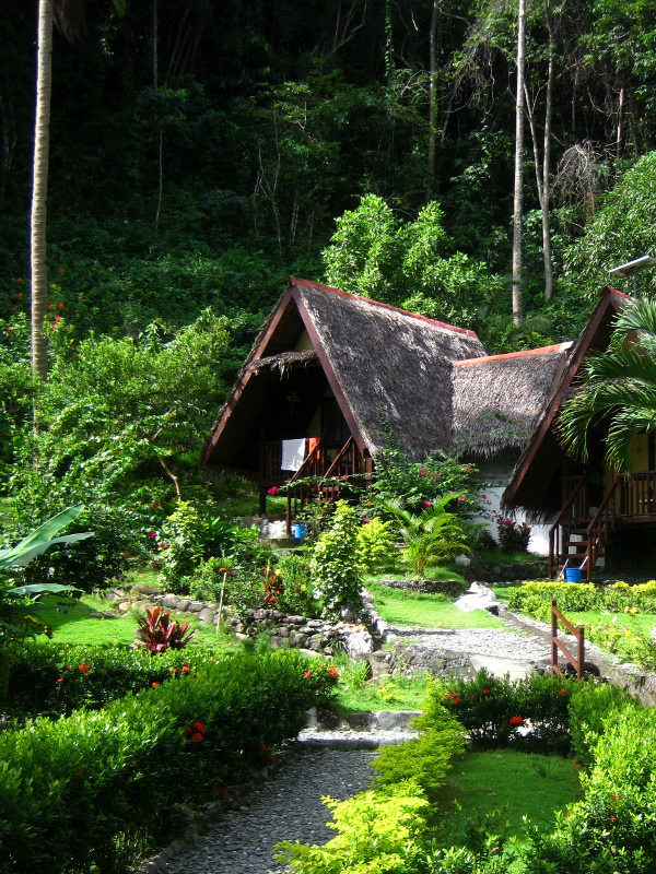 palawan coconut garden island resort bungalow