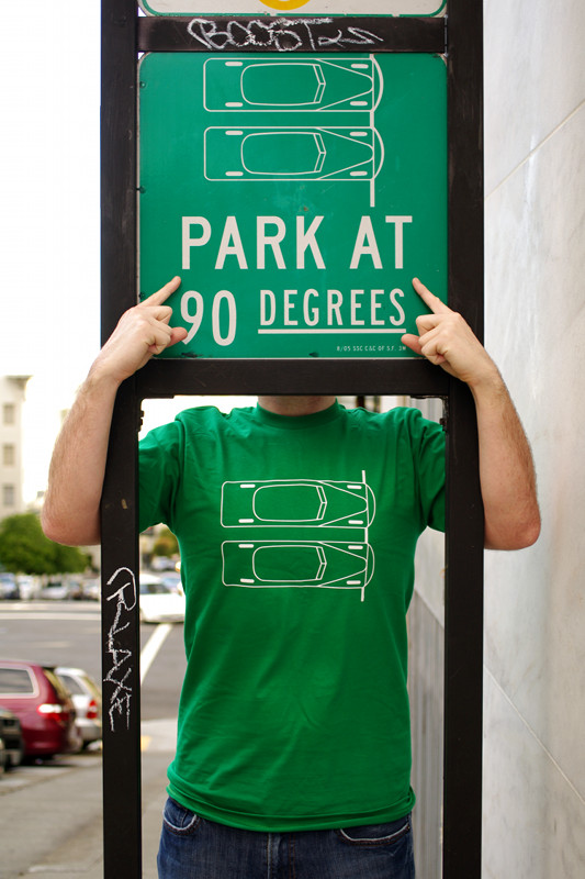 Park at 90 Degrees t-shirt