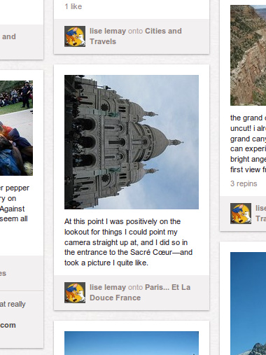 Screenshot of Pinterest demonstrating an incorrectly rotated photo