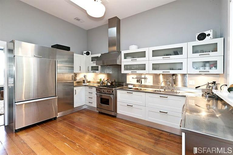 Completely renovated kitchen in our Abbey St condo