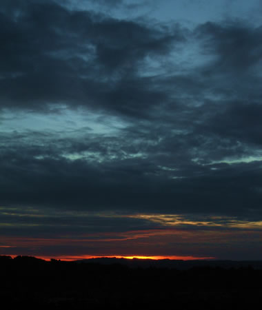 Sunset at Annadel State Park