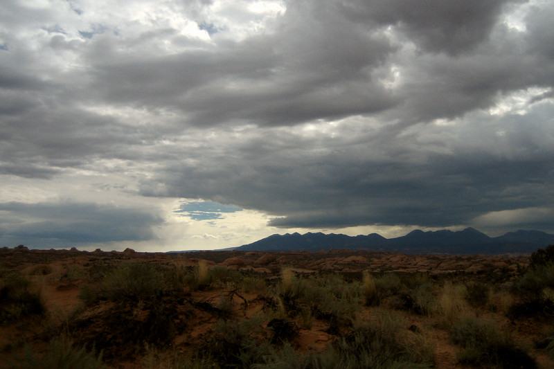 Storm over the Lasal Mountains