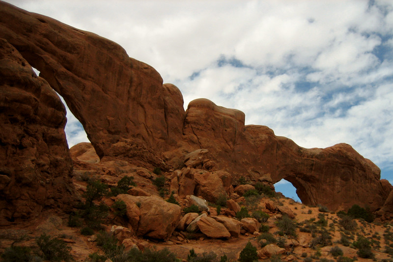 arches national park the windows