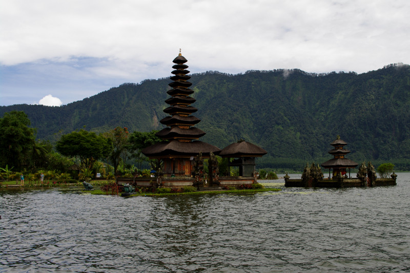 Pura Ulun Danu Bratan, the temple on Lake Bratan in Bali