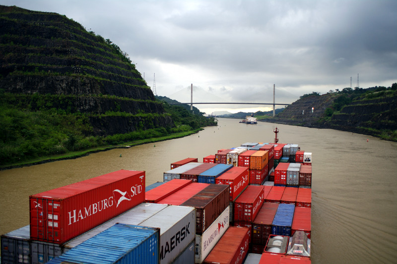 Centennial Bridge over the Panama Canal
