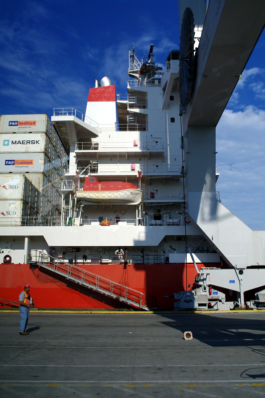 Cap Cleveland superstructure in Savannah