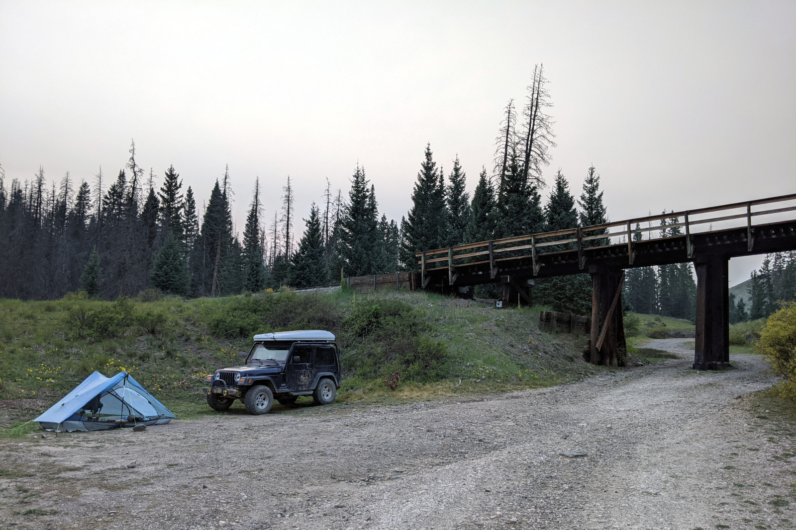 Cumbres Pass campsite