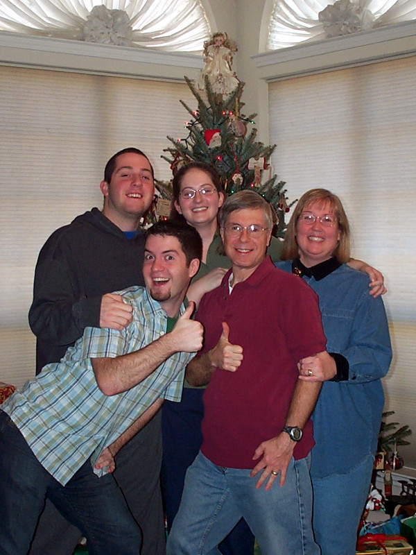 Christmas 2004 family photo