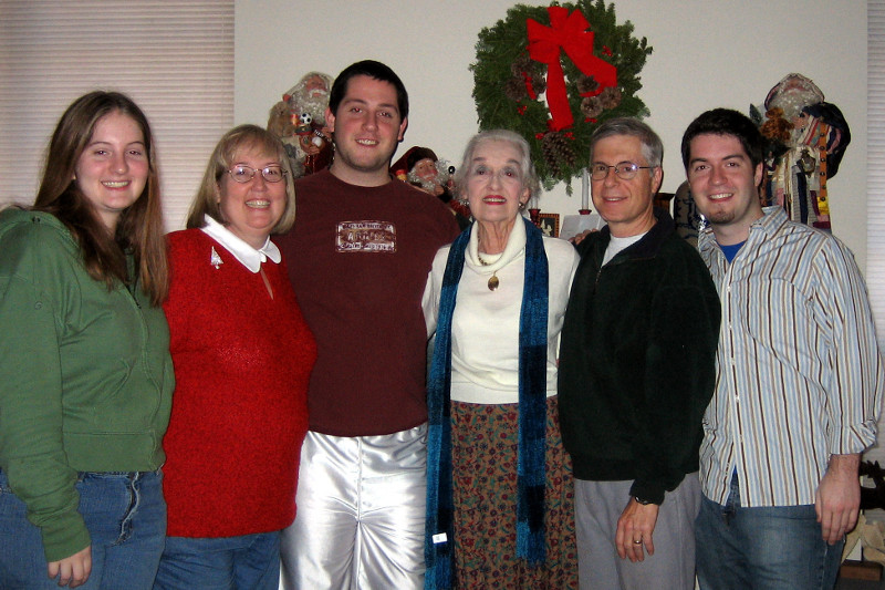 Christmas 2005 family photo