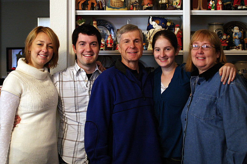 Christmas 2009 family photo