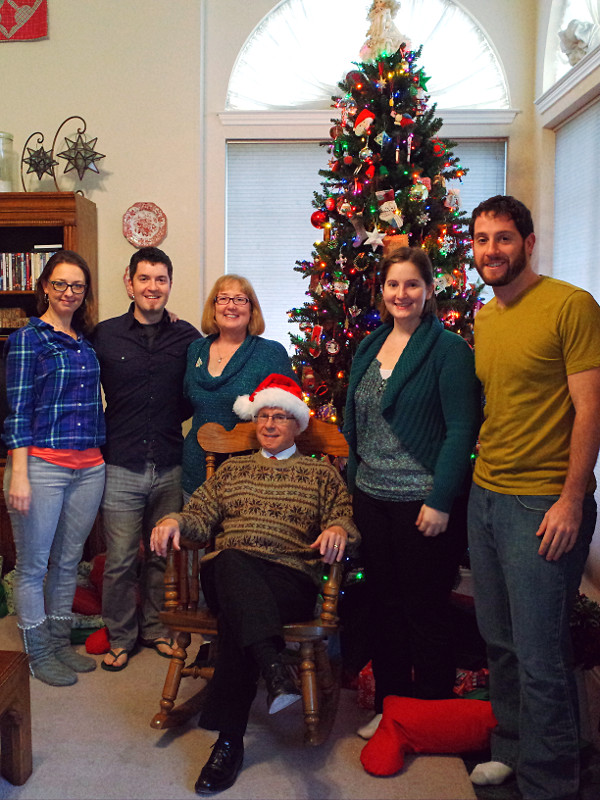Christmas 2013 family photo