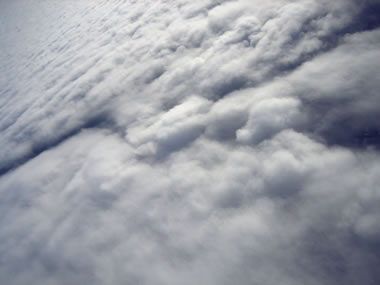 Clouds over Oakland, California