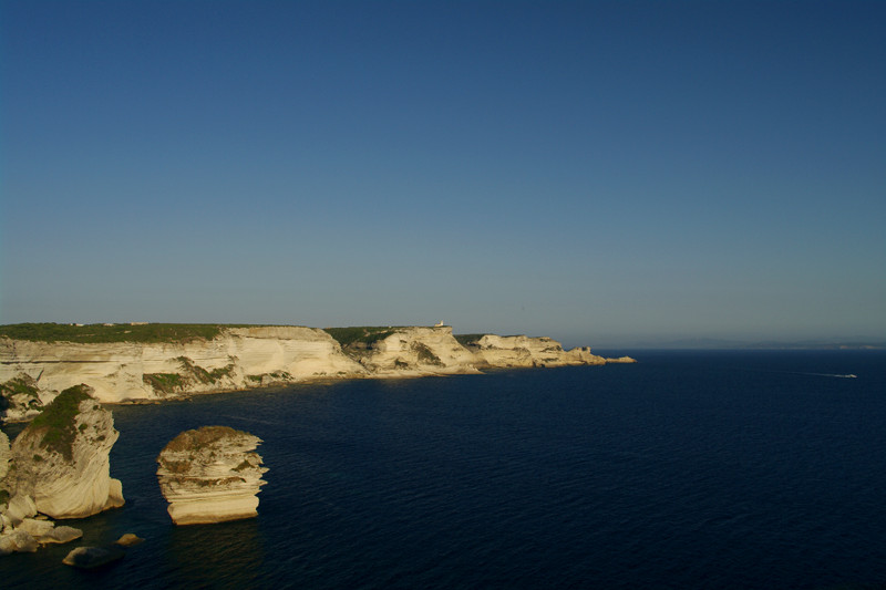Cliffs near Bonifacio, Corsica, France