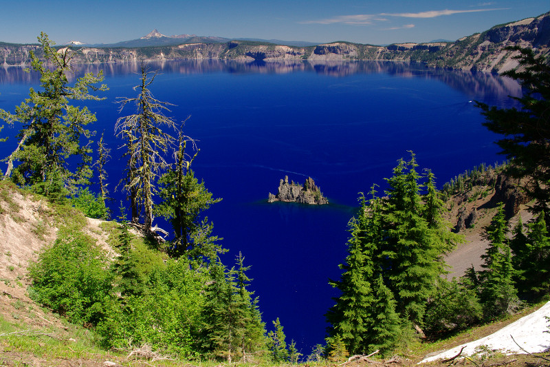 Crater Lake, as seen from the Sun Notch Overlook