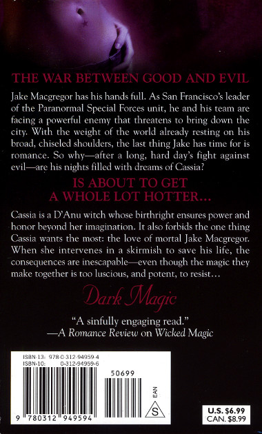 Dark Magic by Cheyenne McCray back cover