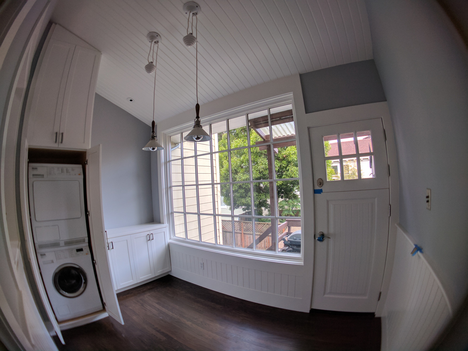 Dining nook renovations in progress