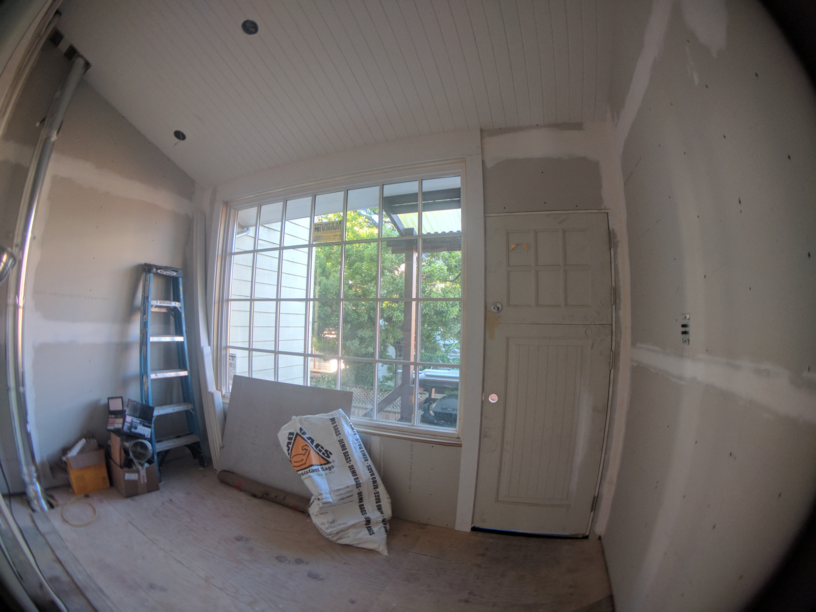 Dining nook renovations in progress