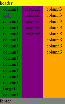 equal height columns firefox 1
