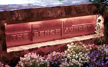 The French Laundry sign