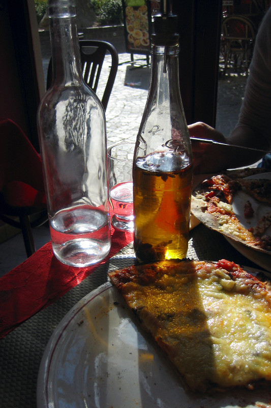 French pizza in Avignon