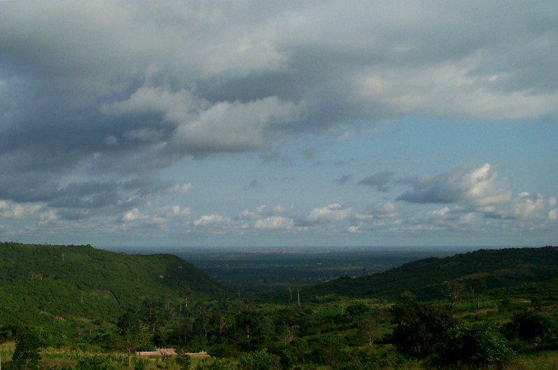 View towards Accra, Ghana from Aburi