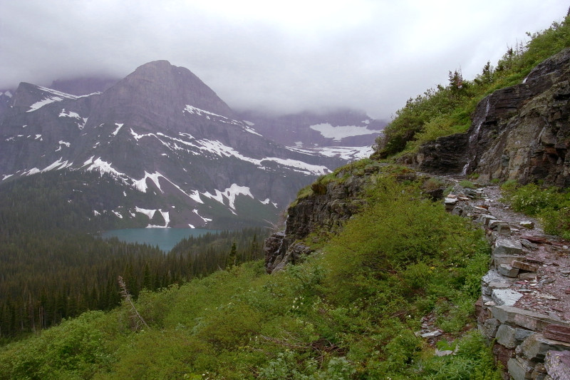 Grinnell Glacier Trail in Glacier National Park