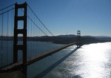 Golden Gate Bridge from Battery Spencer