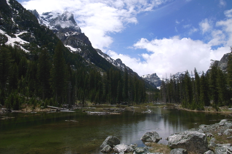 Cascade Canyon in Grand Teton National Park