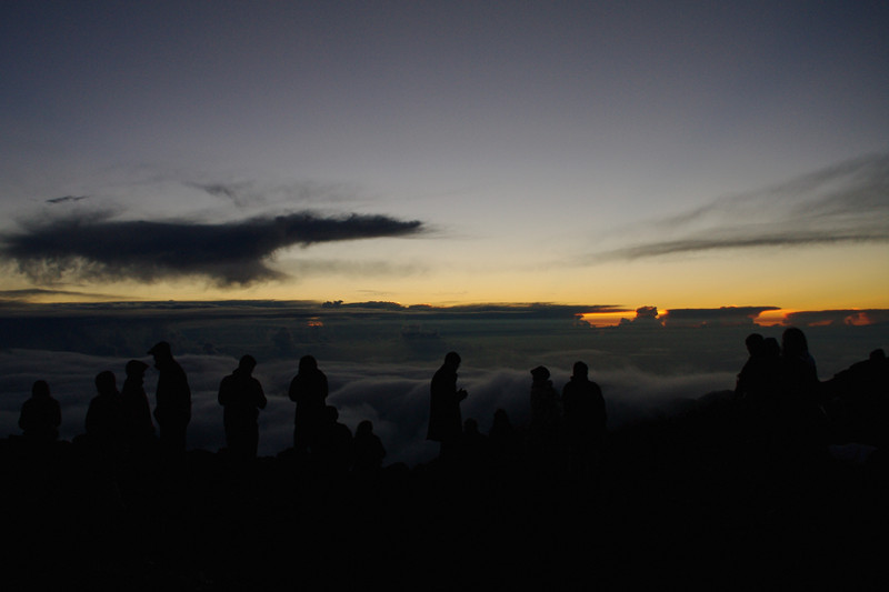 Sunrise at Haleakalā National Park, Maui, Hawaii