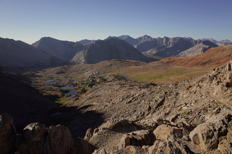 View south from Pinchot Pass