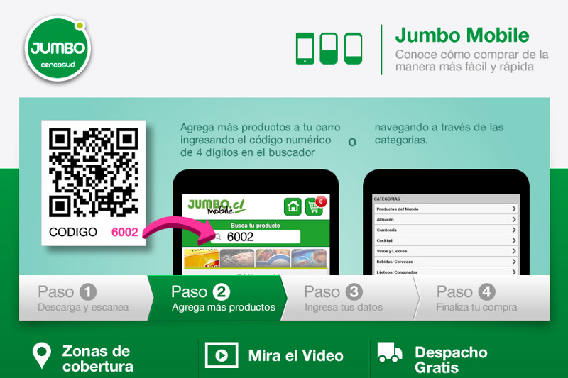 jumbo mobile supermercado justinsomnia qr code
