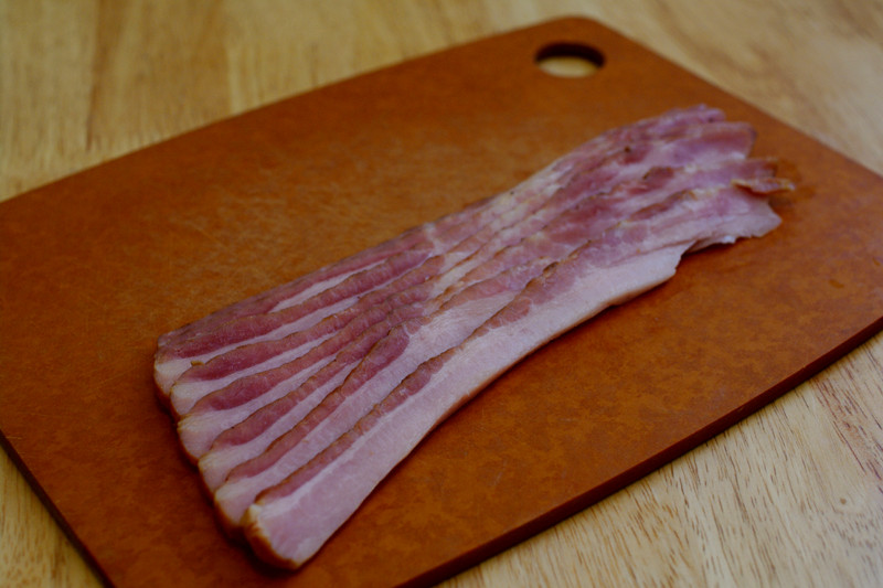 Kyle's bacon: sliced