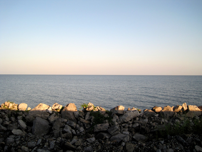 Lake Pontchartrain from the train