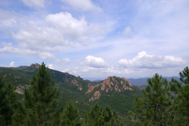 View of L'Esterel Park