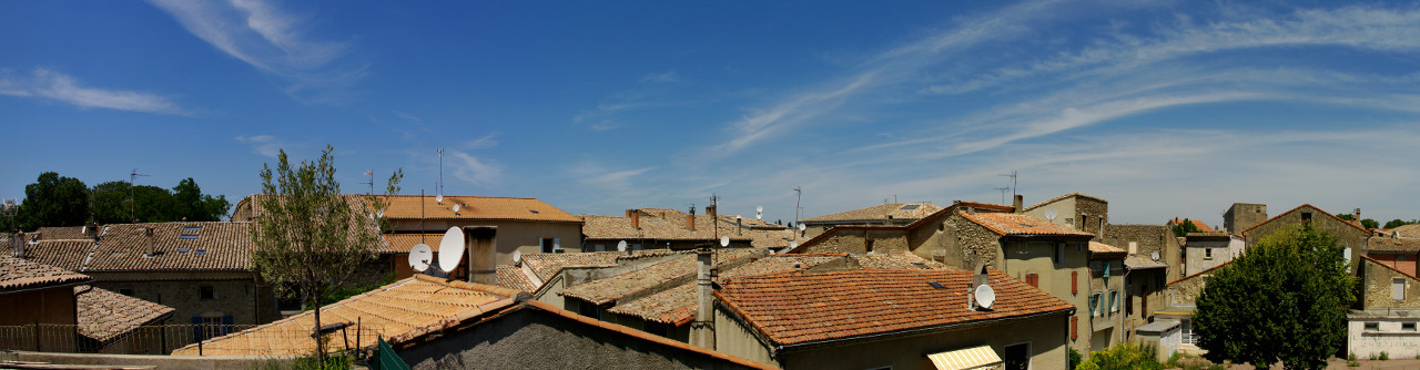 loriol sur drome rooftop panorma