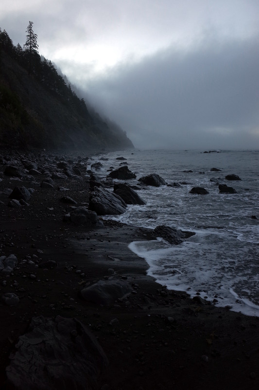 Early morning on the Lost Coast (King Range National Conservation Area)