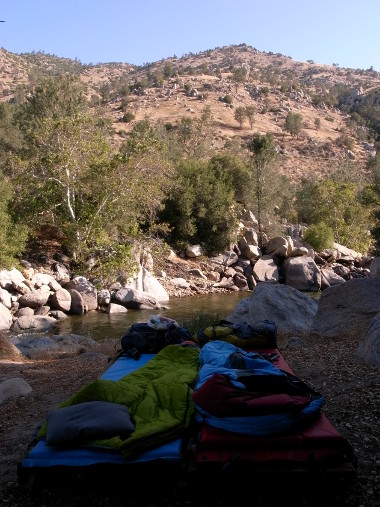 Sleeping bags with a view