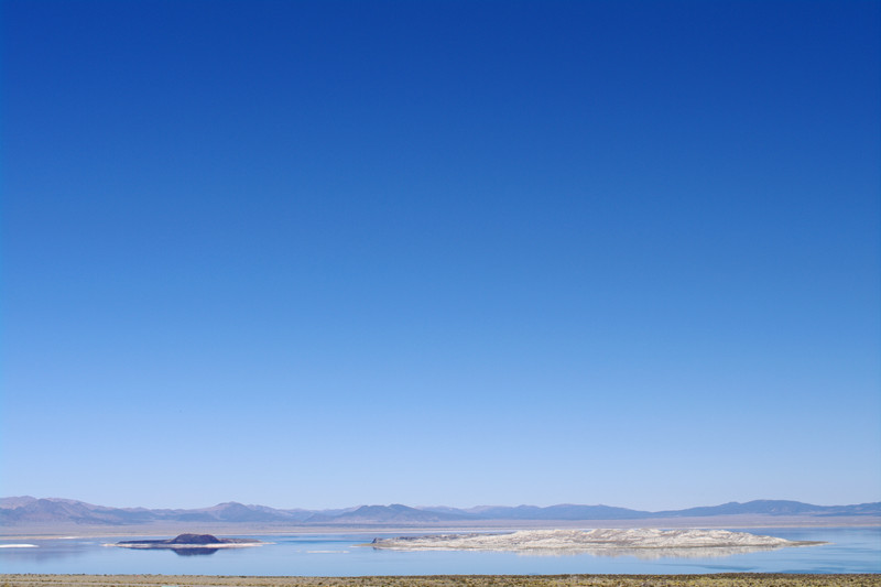 First sight of Mono Lake